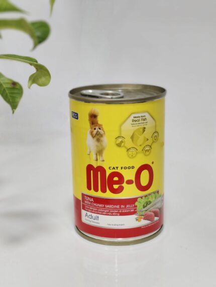 ME-O TUNA WITH CHUNKY SARDINE IN JELLY