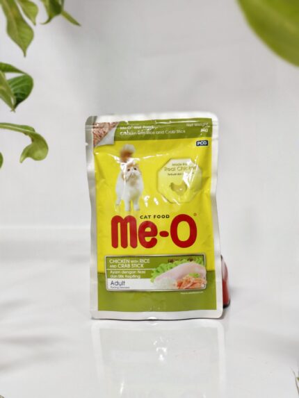 ME-O CHICKEN WITH RICE AND CRAB STICK