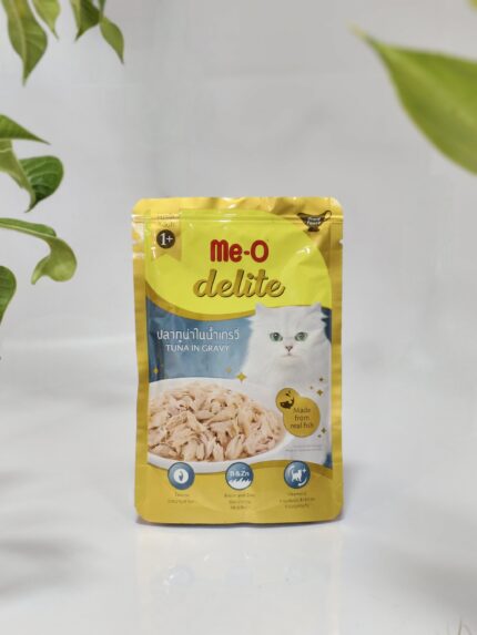 ME-O DELITE TUNA IN GRAVY